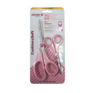 Mundial Pink Quilters Duo 8.5" and 5.5" Scissor Set