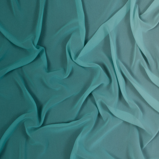 Forest Ombre Polyester Chiffon