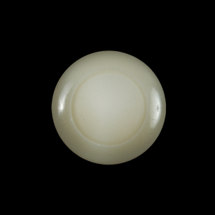 Beige Plastic Self Shank Button - 36L/23mm