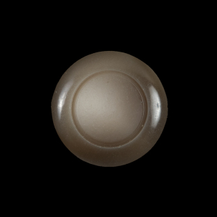 Brown Plastic Self Shank Button - 36L/23mm