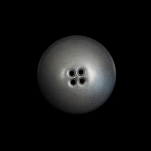 Silver Metal Dome Button - 36L/23mm