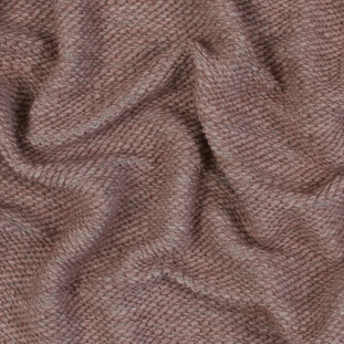 Dusty Rose Chunky Wool Knit Boucle