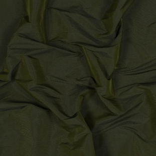 Olive Plain Dyed Polyester Taffeta