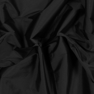 Black Plain Dyed Polyester Taffeta