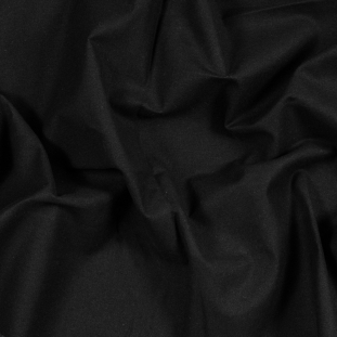 Black Brushed Cotton Duvetyne - 9 oz