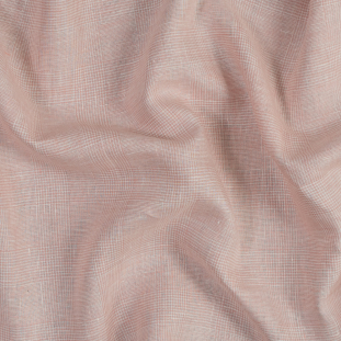 Pink Glen Plaid Linen Woven