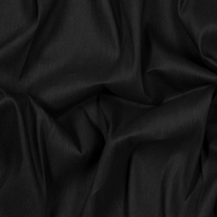 Asturias Black Stretch Linen Woven