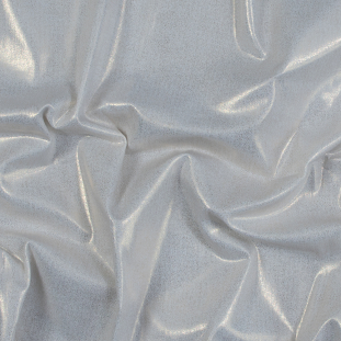 Ivory Stretch Twill with Speckled Metallic Gold Laminate