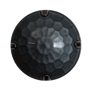 Gray Dome Shank Back Button - 44L/28mm