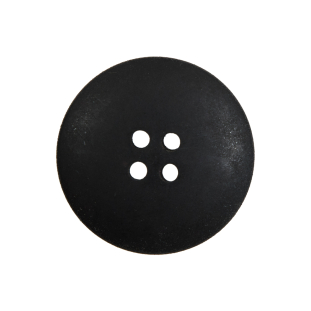 Black Matte 4-Hole Button - 40L/25.5mm