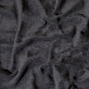 Italian Black Fuzzy Wool Knit