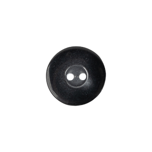 Deep Gray 2-Hole Plastic Button - 24L/15mm