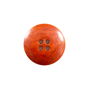 Burnt Red 4-Hole Button - 32L/20mm