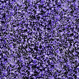Purple and Black Minute Camouflage Silk Georgette