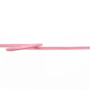 Italian Pink Faux Leather Cord - 0.125"