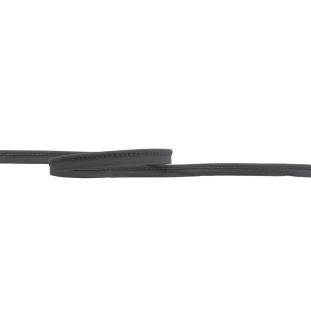 Italian Gray Rubbery Cord with Lip - 0.375"