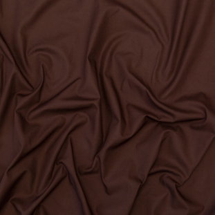 Chocolate Brown Cotton Twill