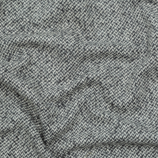 Gray Woolen Wool Tweed Coating