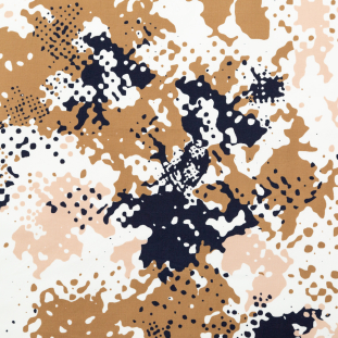 Rag & Bone Beige Abstract Camouflage Cotton Canvas