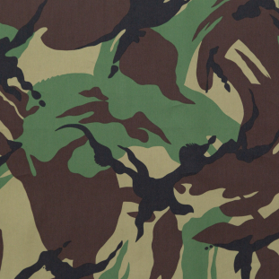 Rag & Bone British Camouflage Printed Cotton and Polyester Peachskin