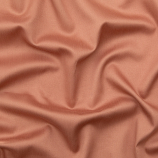 Helmut Lang Terracotta Pink Mercerized Cotton Shirting