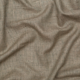 Olive Nailshead Linen Woven