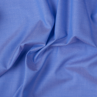 Premium Medium Blue Checkered Cotton Dobby Shirting