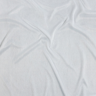 Premium Luca White Polyester Pongee Knit Lining
