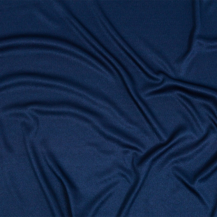 Premium Luca Navy Blue Polyester Pongee Knit Lining