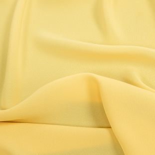 Premium Suzie Dark Yellow Polyester 4-Ply Crepe