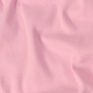 Bubblegum Pink 1x1 Cotton Tubular Rib Knit