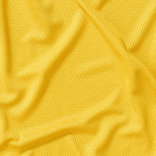 Yellow Coolmax Wicking Athletic Mesh