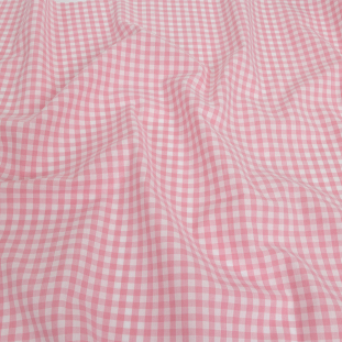 Londrina Pink Organic Cotton Gingham - 0.25