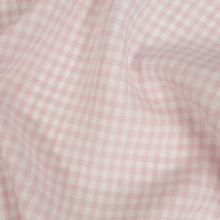 Torres Candy Pink and White Linen Gingham