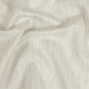 Toledo Heathered Ivory Cotton, Tencel and Linen Blended Woven