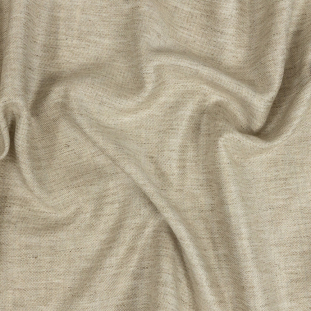 Toledo Heathered Oatmeal Cotton, Tencel and Linen Blended Woven