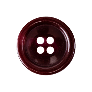 Magenta Night Sky Tire Shaped Rim Convex 4-Hole Plastic Button - 40L/25.5mm
