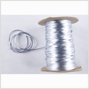 1mm Silver Rattail Cord