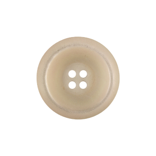 Italian Opalescent Rolled Rim 4-Hole Plastic Button - 36L/23mm