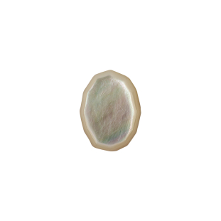 Imported Mother of Pearl with Metal Shank Back Button - 24L/15mm