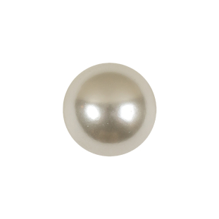 Vintage Pearl Domed Shank Back Plastic Button - 28L/18mm