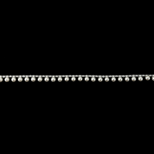 Vintage Antique White Pearl Beaded Fringe Trimming - 0.375"
