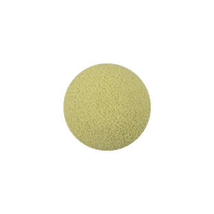 Sunshine Creped Fabric Covered Domed Wool Blend Sew On Button - 25L/16mm