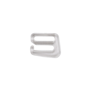 Transparent Plastic G-Hook for 5/16" Strap - Set of 4