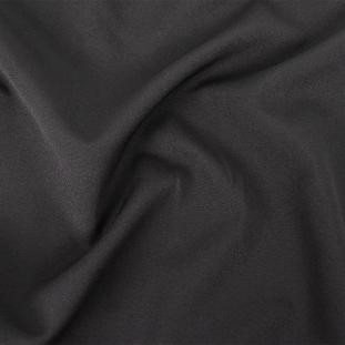 Black Stretch Polyester Woven