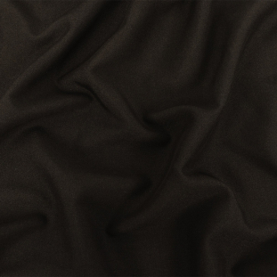 Black Stretch Polyester Twill