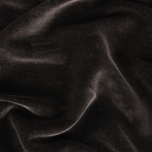 Ralph Lauren Black Silk and Rayon Velvet