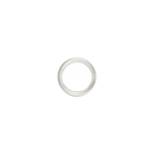 Clear Plastic O-Ring for 1/4" Strap - Set of 4
