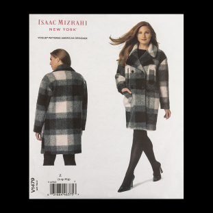Vogue Isaac Mizrahi Misses' Coat Pattern V1479 Size Z (LRG-XLG)