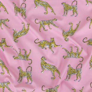 Cradle Pink Cheetahs Caye UV Protective Compression Swimwear Tricot with Aloe Vera Microcapsules